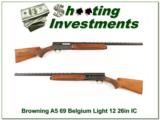 Browning A5 Light 12 69 Belgium 26in VR IC! - 1 of 4