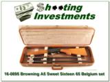 Browning A5 Sweet Sixteen 65 Belgium 2 barrel set! - 1 of 4