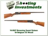 Browning A5 64 Belgium Sweet Sixteen XX Wood, Vent Rib! - 1 of 4
