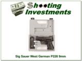 Sig Sauer P228 9mm DA/SA W. Germany w/box- 1 of 4