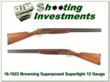 Browning Belgium Superposed Superlight 12 Gauge nice! - 1 of 4