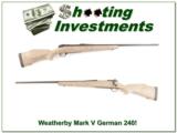 Weatherby Mark V Ultra-Light
****
LEFT
HAND
*****
257 WEATHERBY MAG - 1 of 4