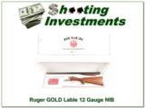 Ruger Gold Label SxS 12 Gauge 28in NIB! - 1 of 4
