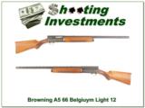 Browning A5 Light 12 66 Belgium 28in Mod VR - 1 of 4