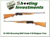 Browning BAR Grade II 7mm Blond Collector! - 1 of 4