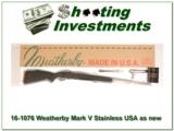 Weatherby Mark V Stainless Fibermark in 257 Wthy Mag! - 1 of 4