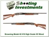  Browning Model 42 High Grade 5 410 Gauge as new - 1 of 4