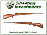  Weatherby Mark V Deluxe 26in 240 Wthy Magnum - 1 of 4