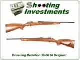  Browning Medallion Grade 66 Belgium 30-06 as new! - 1 of 4
