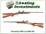  Browning 1885 Low wall 243 Winchester! - 1 of 4