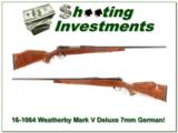 Weatherby Mark V Deluxe German 7mm Wthy Mag - 1 of 4