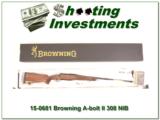 Browning A-bolt II Medallion 308 Win last of the new ones! - 1 of 4