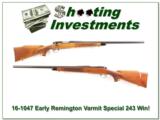 Remington 700 Varmint Special early pressed checkering 243 Exc Cond! - 1 of 4