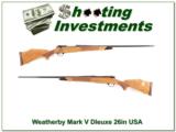 Weatherby Mark V Deluxe 300 USA 26in Blond! - 1 of 4