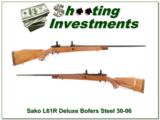 Sako L61R Finnbear Deluxe Bofers Steel 30-06 as new! - 1 of 4