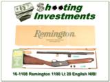 Remington 1100 LT 20 English Stock Sam Walton NIB! - 1 of 4