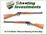 Marlin 1894 44 Rem Mag pre-warning Exc Cond! - 1 of 4