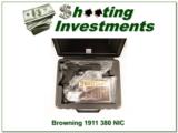  Browning 1911-380 Black Label 380 ACP NIB - 1 of 4