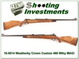  Weatherby Mark V Custom Crown 460 Wthy Mag as new! - 1 of 4