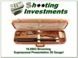 Browning Superposed Presentation 20 gauge ANIC - 1 of 4