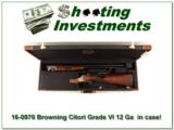 Browning Citori Superlight Grade 6 VI 12 gauge in case! - 1 of 4