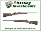  Remington 700 Varmint 22-250 made in 1002 as new! - 1 of 4