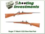 Ruger Model 77 Mark II Red Pad hard to find 223 Rem - 1 of 4