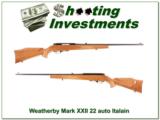 Excellent collector condition early Weatherby XXII 22LR - 1 of 4