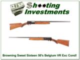 Browning Sweet Sixteen 56 Belgium VR Exc Cond! - 1 of 4