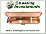 Browning BAR Grade 5 270 ANIC XX Wood! - 1 of 4