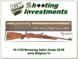 Browning Safari Grade 60 Belgium 30-06 - 1 of 4