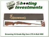 Browning A-Bolt Big Horn High Grade 270 Win NIB! - 1 of 4