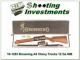 Browning A5 Light 12 Quails Unlimited NIB! - 1 of 4
