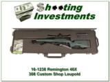 Remington 40-X Sniper rifle set 308 Win Leupold Mark 3 - 1 of 4