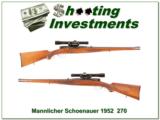 Mannlicher Schoenauer 1952 Carbine exc cond! - 1 of 4