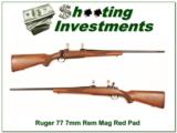  Ruger Model 77 older Red Pad 7mm Rem Mag - 1 of 4