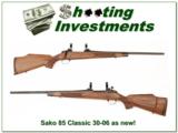  Sako 85 M Classic in 30-06 as new and perfect! - 1 of 4