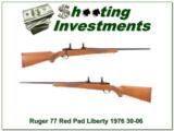Ruger 77 Liberty 1976 30-06 Red Pad Collector Cond! - 1 of 4