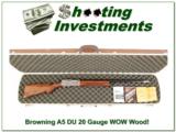 Browning A5 20 Gauge Ducks Unlimited ANIC XX Wood! - 1 of 4