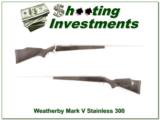 Weatherby Mark V Stainless Synthetic 300 Wthy Mag - 1 of 4