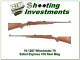 Winchester Model 70 Safari in 416 Rem Mag - 1 of 4
