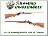 Browning Model 78 25-06 Heavy Barrel collector! - 1 of 4