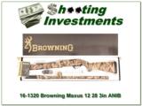 BROWNING MAXUS 12GA 38in 3in Mossy Oak Shadow Grass ANIB - 1 of 4
