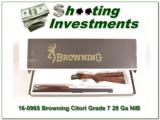 Browning Citori Grade 7 28 Gauge 28in NIB! - 1 of 4