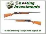 Browning A5 Light 12 68 Belgium Vent Rib - 1 of 4