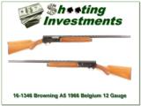 Browning A5 12 Ga 66 Belgium Honey Blond VR - 1 of 4