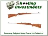 Browning Safari Grade Belgium 243 MINT! - 1 of 4