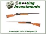 Browning A5 67 Belgium 20 Gauge VR Modified! - 1 of 4