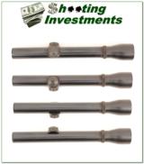 Vintage Weaver 2.5X rifle scope El Paso, Tx USA Steel POST - 1 of 1