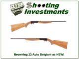 Browning 22 Auto takedown 71 Belgium near new! - 1 of 4